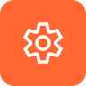 Optimization gear icon